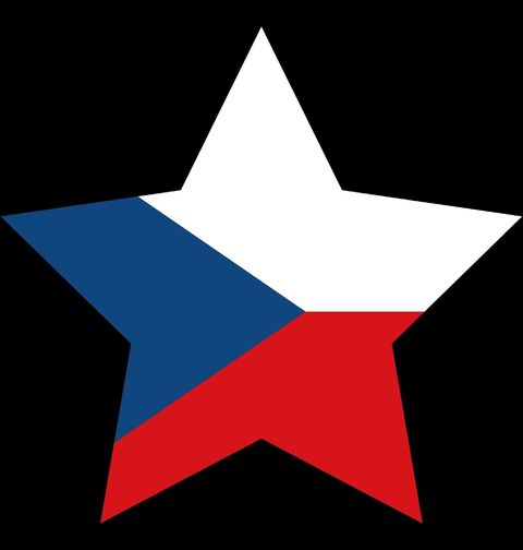 Obrázek produktu Dámské tričko Hvězda vlasti České republiky