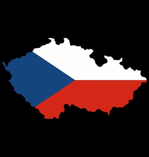 Obrázek produktu Dámské tričko Vlajka v Mapě Česka