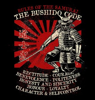 Obrázek 2 produktu Dámské tričko Kodex Samurajů The Bushido Code
