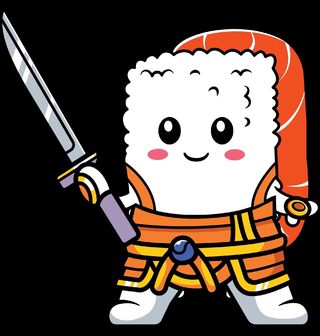 Obrázek 2 produktu Pánské tričko Sushi Samuraj