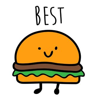 Obrázek 2 produktu Dětské tričko 1/2 Best Friends - Best Burger (Velikost: 9-11)