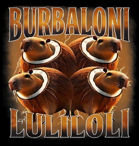 Obrázek produktu Pánské tričko Italský Brainrot Burbaloni Luliloli