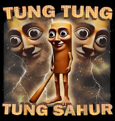 Obrázek produktu Pánské tričko Italský Brainrot Tung Tung Tung Sahur