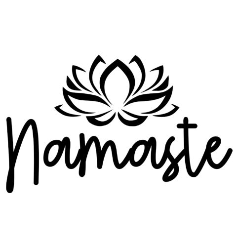 Obrázek produktu Pánské tričko Namaste Černobílý Lotosový květ