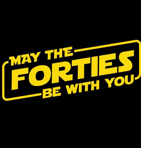 Obrázek produktu Pánské tričko Ať tě provází čtyřicítka Star Wars
