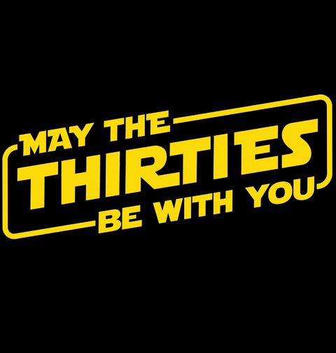 Obrázek produktu Dámské tričko Ať tě provází třicítka Star Wars