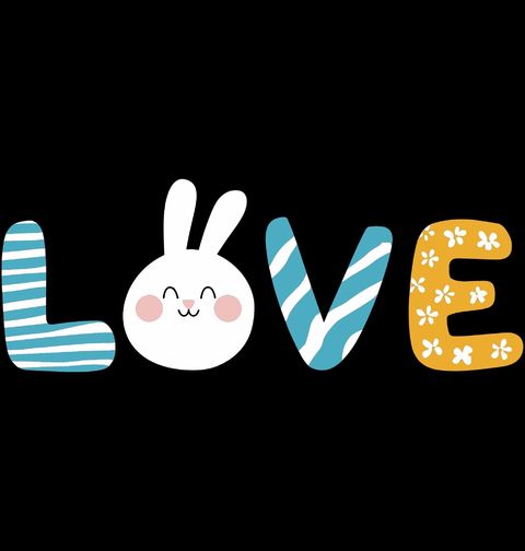 Obrázek produktu Dámské tričko Láska s králíčkem LOVE Bunny