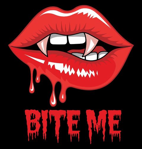 Obrázek produktu Pánské tričko Upíří Polibek BITE ME