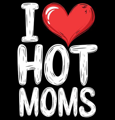 Obrázek produktu Dámské tričko Miluju žhavé maminy I Love Hot Moms