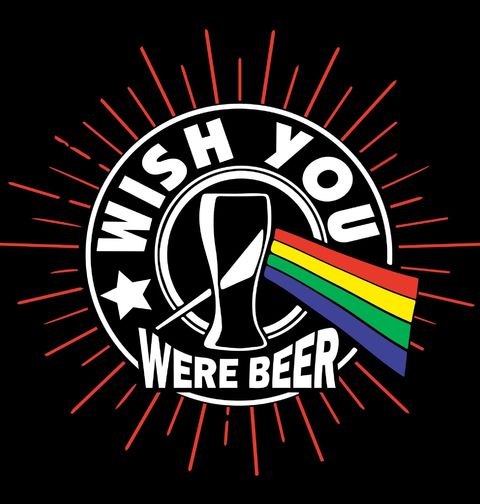 Obrázek produktu Dámské tričko Škoda, že nejsi pivo Wish You Were Beer