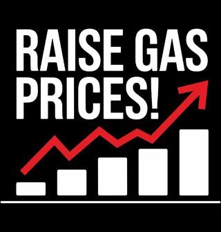 Obrázek 2 produktu Pánské tričko Zvyšme ceny paliva! Raise Gas Prices!