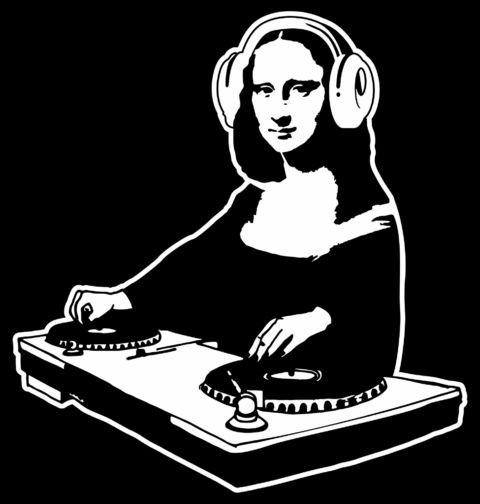 Obrázek produktu Dámské tričko DJ Mona Lisa