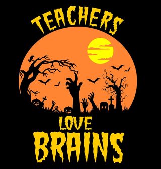 Obrázek 2 produktu Pánské tričko Učitelé Milují Mozky Teachers Love Brains