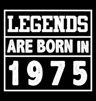 Obrázek 2 produktu Dámské tričko Legendy se rodí 1975