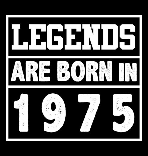 Obrázek produktu Dámské tričko Legendy se rodí 1975