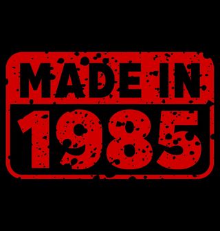 Obrázek 2 produktu Pánské tričko Made in 1985