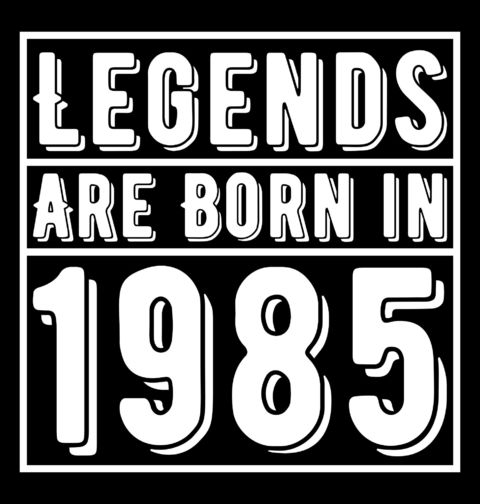 Obrázek produktu Dámské tričko Legendy se rodí 1985