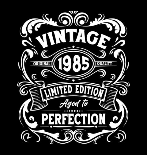Obrázek produktu Dámské tričko Ročník 1985 Aged to Perfection