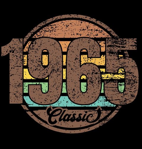 Obrázek produktu Pánské tričko Ročník 1965 Retro Classic