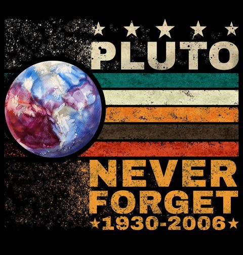 Obrázek produktu Dámské tričko Pluto Navždy v našich srdcích Never Forget