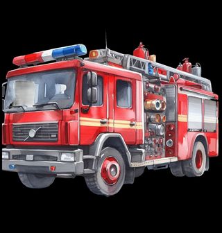 Obrázek 2 produktu Pánské tričko Hasičské auto Fire Truck
