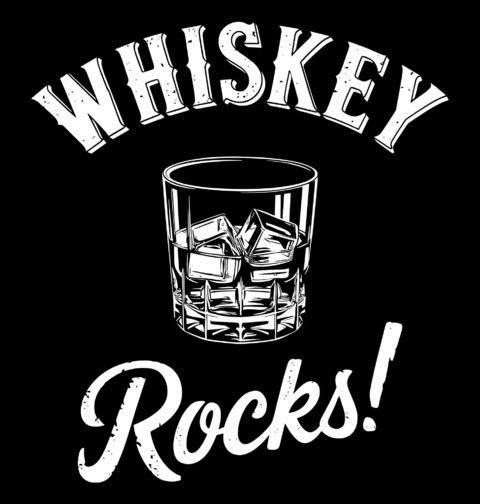 Obrázek produktu Pánské tričko Whisky s Ledem Whiskey Rocks!