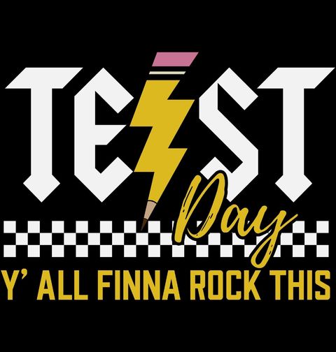 Obrázek produktu Pánské tričko Testový Den Y’all Finna Rock This