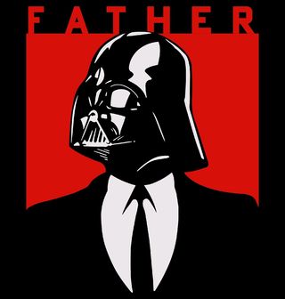 Obrázek 2 produktu Pánské tričko The Darth Father Táta Temné Síly