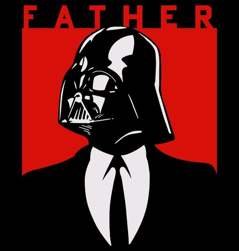 Obrázek produktu Pánské tričko The Darth Father Táta Temné Síly
