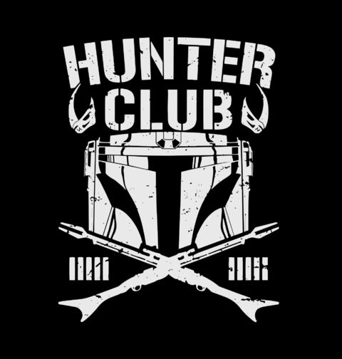 Obrázek produktu Dámské tričko Klub lovců Hunter Club Mandalorian
