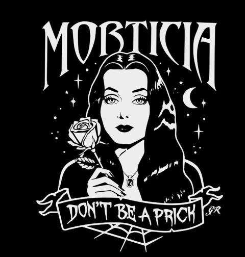 Obrázek produktu Pánské tričko Temná Morticie Addamsová