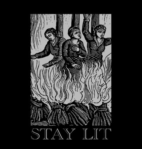 Obrázek produktu Pánské tričko Pálení čarodějnic Stay Lit