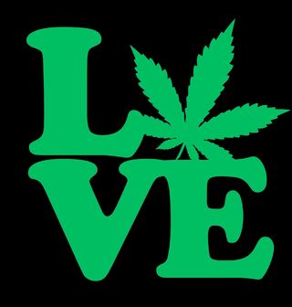 Obrázek 2 produktu Pánské tričko Láska k trávě LOVE Weed
