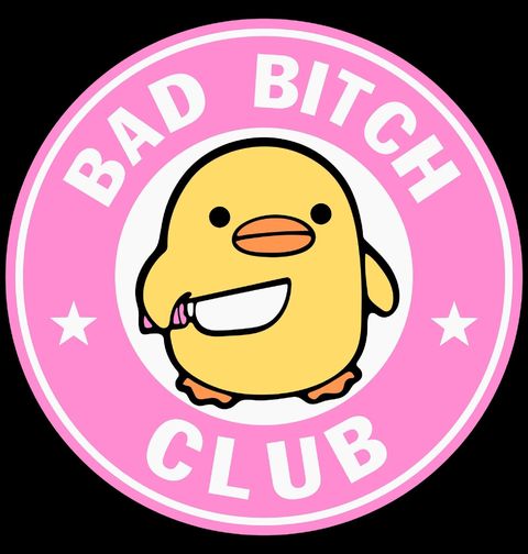 Obrázek produktu Dámské tričko Drsné kuře Bad Bitch Club