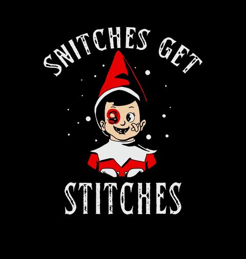 Obrázek produktu Dámské tričko Elfí Práskač Snitches Get Stitches