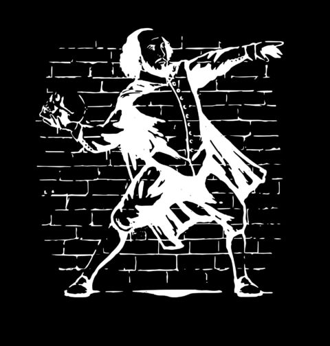 Obrázek produktu Pánské tričko Shakespeare Skull Thrower