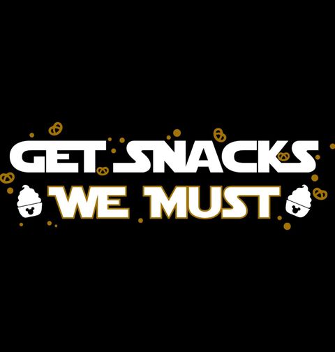 Obrázek produktu Dámské tričko Síla snacků Get snacks we must