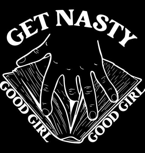 Obrázek produktu Dámské tričko Buď zlobivá Get nasty Good Girl