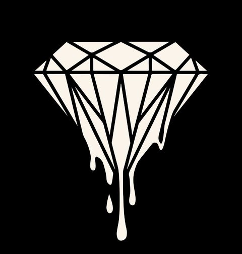 Obrázek produktu Dámské tričko Tající Diamant Melting Diamond