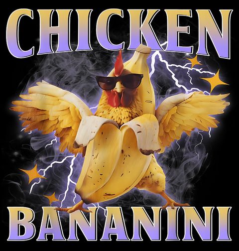 Obrázek produktu Dětské tričko Italský Brainrot Chicken Bananini