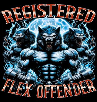 Obrázek 2 produktu Pánské tričko Registrovaný Flexer Registered Flex Offender