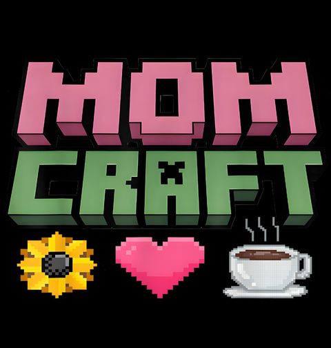 Obrázek produktu Dámské tričko MomCraft Minecraft