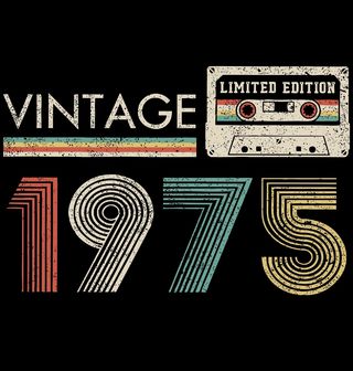 Obrázek 2 produktu Pánské tričko Vintage Kazeta 1975 