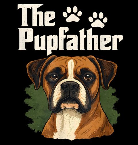 Obrázek produktu Pánské tričko The Pupfather Kmotr Boxer