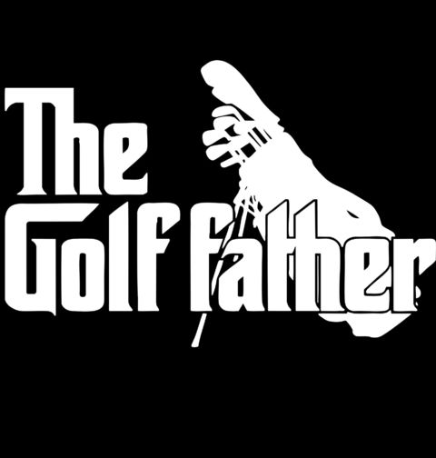 Obrázek produktu Pánské tričko The Golf father Kmotr Golfu