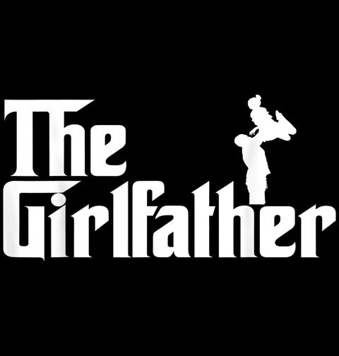 Obrázek produktu Dámské tričko The Girlfather Kmotr Táta