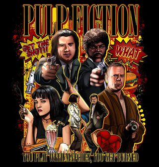 Obrázek 2 produktu Dámské tričko Legendy Pulp Fiction