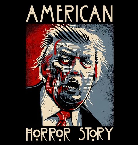 Obrázek produktu Pánské tričko Donald Trump American Horror Story