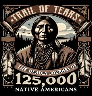 Obrázek 2 produktu Pánské tričko Pocta indiánskému dědictví Trail of Tears