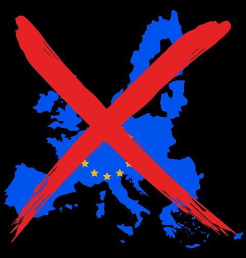 Obrázek produktu Pánské tričko Zakázaná zóna EU